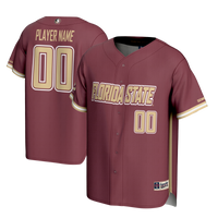 Florida State Seminoles Baseball Jersey, Sportswear Jersey Shirt, Lightweight Breathable Athletic Jersey, Casual Gift for Men, Style 201141625