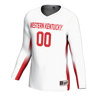 Western Kentucky Hilltoppers Volleyball Jersey, Sportswear Jersey Shirt, Lightweight Athletic Jersey, Casual Gift for Men, Style 200461825