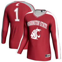 Washington State Cougars Volleyball Jersey, Sportswear Jersey Shirt, Lightweight Athletic Jersey, Casual Gift for Men, Style 203153798