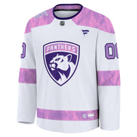 Florida Panthers Hockey Jersey, White Sportswear Jersey Shirt, Long Sleeve Hockey Sweater Jersey, Casual Gift for Men, Style 202532981