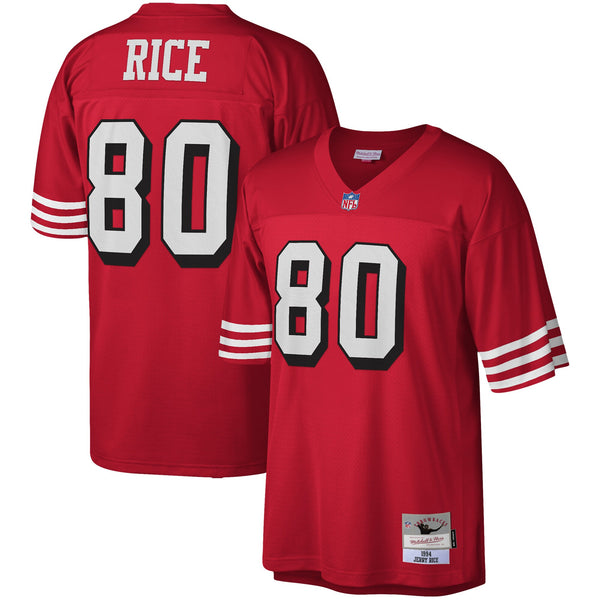 San Francisco 49ers Jerry Rice Scarlet Legacy Replica Jersey