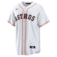 Yainer Diaz Houston Astros Baseball Jersey, White Replica Sportswear Jersey Shirt, Lightweight Breathable Athletic Jersey, Casual Gift for Men