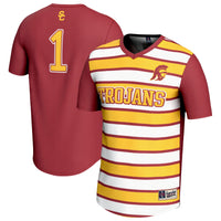 USC Trojans Lightweight Soccer Jersey, Cardinal Fashion Sportswear Jersey Shirt, Lightweight Breathable Athletic Jersey, Casual Gift for Men