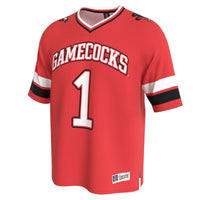 Jacksonville State Gamecocks Football Jersey, Red Fashion Sportswear Jersey Shirt, Lightweight Breathable Athletic Jersey, Casual Gift for Men