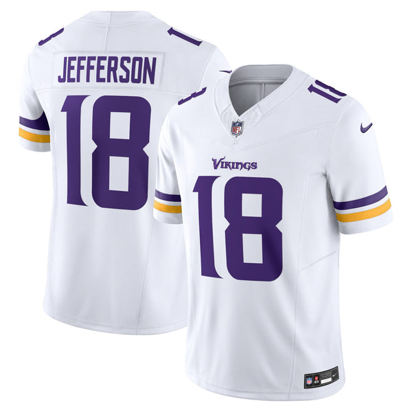 Minnesota Vikings Justin Jefferson White Limited Jersey