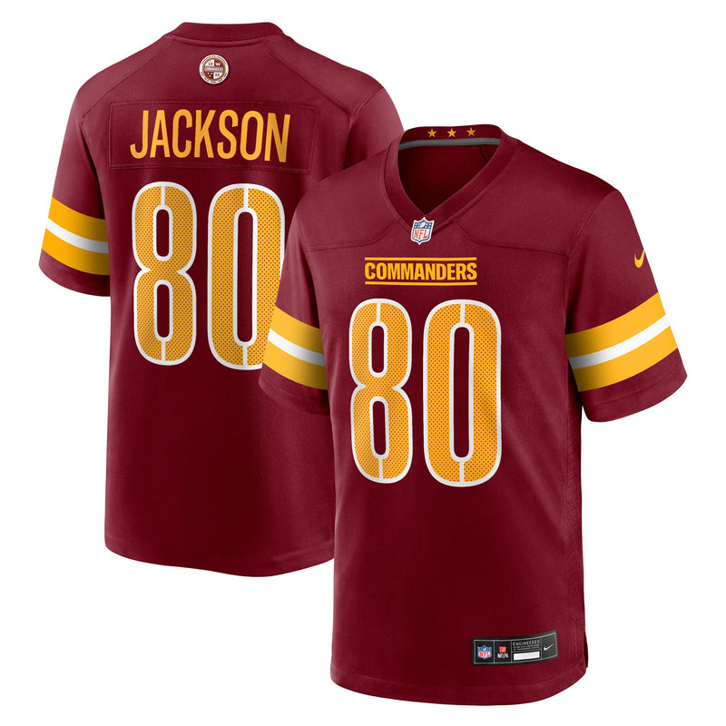 Tyree Jackson Washington Commanders Football Jersey, Sportswear Jersey Shirt, Lightweight Breathable Athletic Jersey, Casual Gift for Men