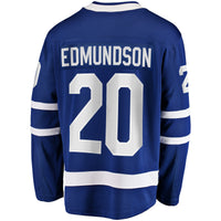Joel Edmundson Toronto Maple Leafs Hockey Jersey, Blue Breakaway Sportswear Jersey Shirt, Long Sleeve Hockey Sweater Jersey, Casual Gift for Men