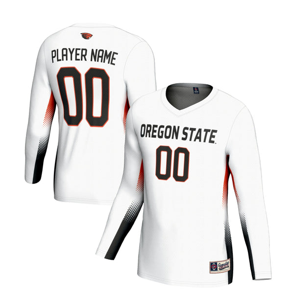 Oregon State Beavers NIL Lightweight Volleyball Jersey - White