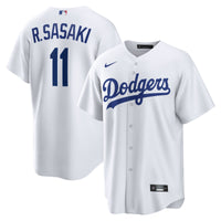 Rōki Sasaki Los Angeles Dodgers Baseball Jersey, White Sportswear Jersey Shirt, Lightweight Breathable Athletic Jersey, Casual Gift for Men