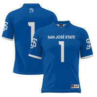 San Jose State Spartans Football Jersey, Royal Sportswear Jersey Shirt, Lightweight Breathable Athletic Jersey, Casual Gift for Men