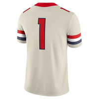 Arizona Wildcats Football Jersey, Cream Game Alternate Sportswear Jersey Shirt, Lightweight Breathable Athletic Jersey, Casual Gift for Men