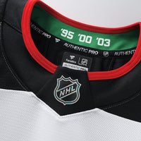 New Jersey Devils Hockey Jersey, White Authentic Away Sportswear Jersey Shirt, Long Sleeve Hockey Sweater Jersey, Casual Gift for Men