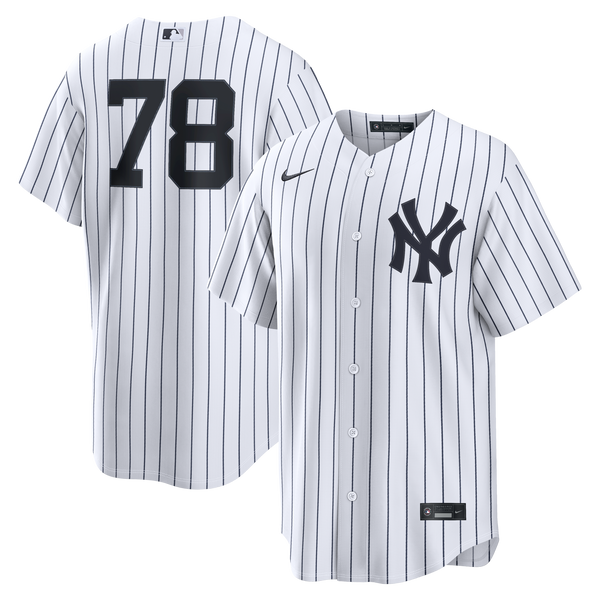 New York Yankees Spencer Jones White Home Replica Jersey