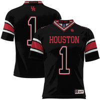 Houston Cougars Football Jersey, Black Sportswear Jersey Shirt, Lightweight Breathable Athletic Jersey, Casual Gift for Men