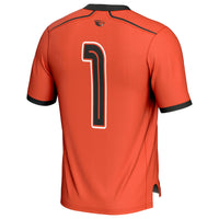 Oregon State Beavers Lacrosse Jersey, Orange Fashion Sportswear Jersey Shirt, Lightweight Breathable Athletic Jersey, Casual Gift for Men