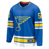 St. Louis Blues Hockey Jersey, Blue Breakaway Sportswear Jersey Shirt, Long Sleeve Hockey Sweater Jersey, Casual Gift for Men, Style 202461852