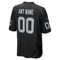 Las Vegas Raiders Football Jersey, Black Game Sportswear Jersey Shirt, Lightweight Breathable Athletic Jersey, Casual Gift for Men