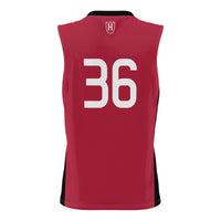 Harvard Crimson Basketball Jersey, Lightweight Sportswear Jersey Shirt, Sleeveless Athletic Tank Jersey, Casual Gift for Men