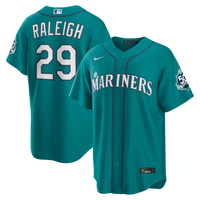 Cal Raleigh Seattle Mariners Baseball Jersey, Teal Sportswear Jersey Shirt, Lightweight Breathable Athletic Jersey, Casual Gift for Men