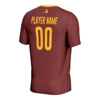 Loyola Chicago Ramblers Soccer Jersey, Maroon Lightweight Sportswear Jersey Shirt, Lightweight Breathable Athletic Jersey, Casual Gift for Men