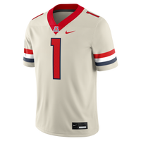 Arizona Wildcats Football Jersey, Cream Game Alternate Sportswear Jersey Shirt, Lightweight Breathable Athletic Jersey, Casual Gift for Men