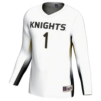 UCF Knights Volleyball Jersey, White Sportswear Jersey Shirt, Lightweight Breathable Athletic Jersey, Casual Gift for Men, Style 200461753