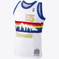 Denver Nuggets Basketball Jersey, White Swingman Home Sportswear Jersey Shirt, Sleeveless Athletic Tank Jersey, Casual Gift for Men
