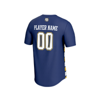 Marquette Golden Eagles Soccer Jersey, Blue/Gold Fashion Sportswear Jersey Shirt, Lightweight Breathable Athletic Jersey, Casual Gift for Men