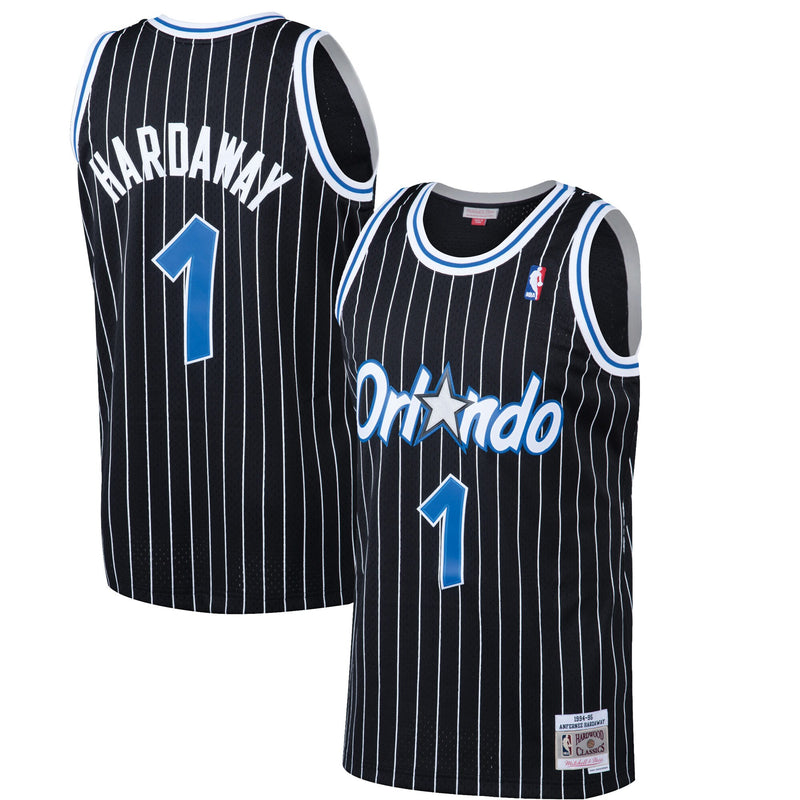 Penny Hardaway Orlando Magic Basketball Jersey, Black Swingman Sportswear Jersey Shirt, Sleeveless Athletic Tank Jersey, Casual Gift for Men