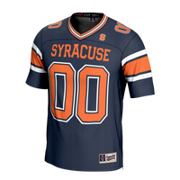 Syracuse Orange Football Jersey, Navy Fashion Lightweight Sportswear Jersey Shirt, Lightweight Breathable Athletic Jersey, Casual Gift for Men