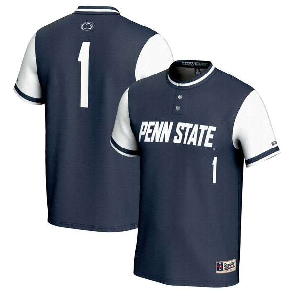 #1 Penn State Nittany Lions Lightweight Softball Jersey - Navy