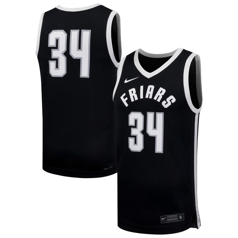 Providence Friars Basketball Jersey, Black Sportswear Jersey Shirt, Sleeveless Athletic Tank Jersey, Casual Gift for Men, Style 203374435