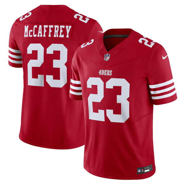 San Francisco 49ers Christian McCaffrey Scarlet Limited Jersey