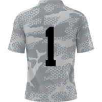 Ohio State Buckeyes Camo Football Jersey, Gray Sportswear Jersey Shirt, Lightweight Breathable Athletic Jersey, Casual Gift for Men