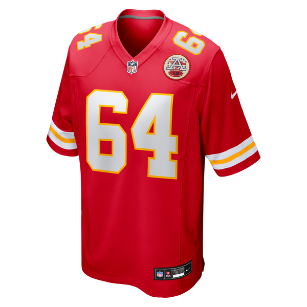 Kansas City Chiefs Wanya Morris Red Game Jersey