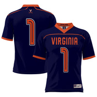Virginia Cavaliers Lacrosse Jersey, Navy Sportswear Jersey Shirt, Lightweight Breathable Athletic Jersey, Casual Gift for Men, Style 200099631