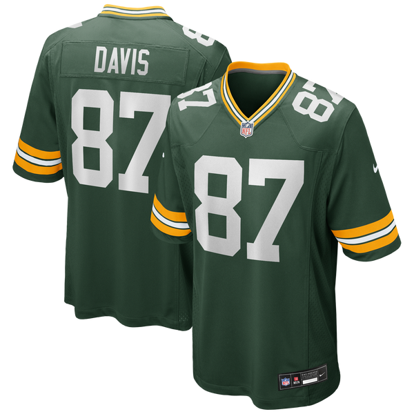 Green Bay Packers Willie Davis Green Game Retired Player Jersey