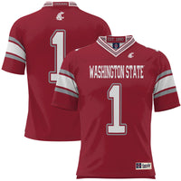Washington State Cougars Football Jersey, Sportswear Jersey Shirt, Lightweight Breathable Athletic Jersey, Casual Gift for Men, Style 200425288