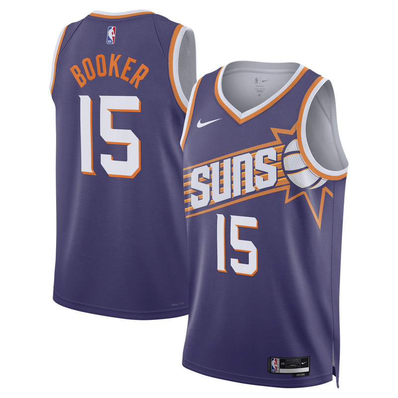 Devin Booker Phoenix Suns Basketball Jersey, Purple Swingman Sportswear Jersey Shirt, Sleeveless Athletic Tank Jersey, Casual Gift for Men