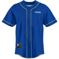 Georgia College Bobcats Baseball Jersey, Blue Lightweight Sportswear Jersey Shirt, Lightweight Breathable Athletic Jersey, Casual Gift for Men