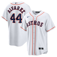 Yordan Álvarez Houston Astros Baseball Jersey, White Sportswear Jersey Shirt, Lightweight Breathable Athletic Jersey, Casual Gift for Men