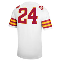 Iowa State Cyclones Football Jersey, White Sportswear Jersey Shirt, Lightweight Breathable Athletic Jersey, Casual Gift for Men, Style 201905493