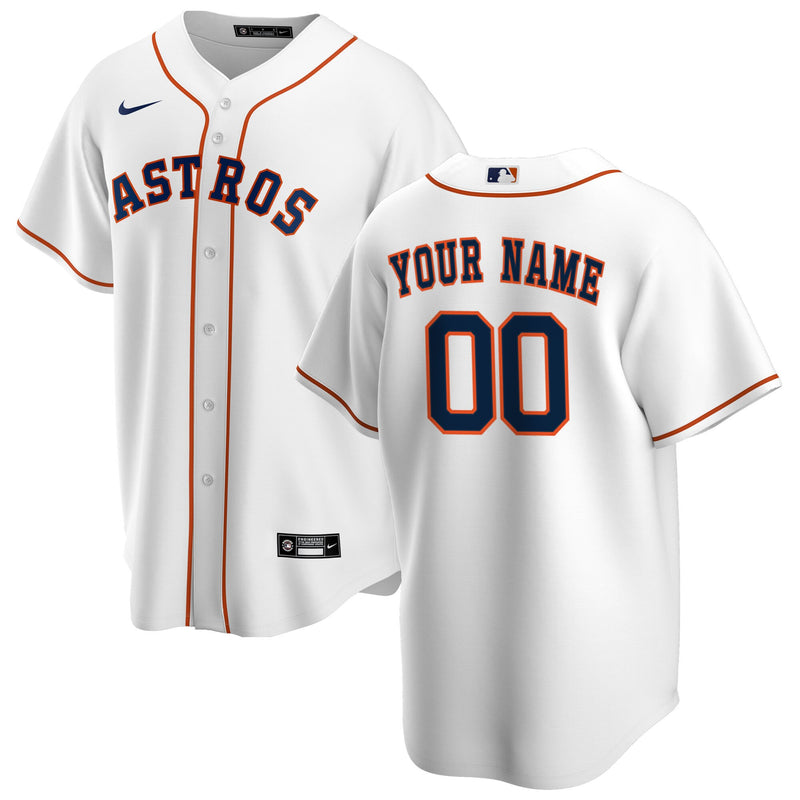 Houston Astros Baseball Jersey, White Sportswear Jersey Shirt, Lightweight Breathable Athletic Jersey, Casual Gift for Men, Style 3811569