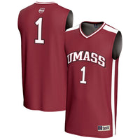 UMass Minutemen Basketball Jersey, Maroon Fashion Lightweight Sportswear Jersey Shirt, Sleeveless Athletic Tank Jersey, Casual Gift for Men