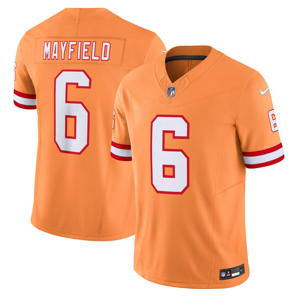 Tampa Bay Buccaneers Baker Mayfield Orange 2nd Alternate Limited Jersey