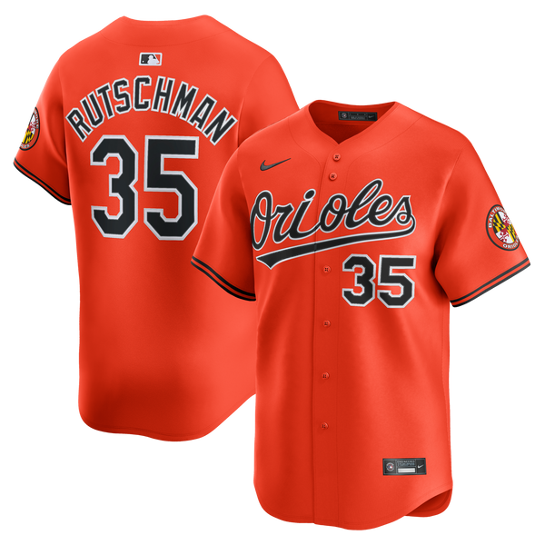 Baltimore Orioles Adley Rutschman Orange 2nd Alternate Limited Player Jersey
