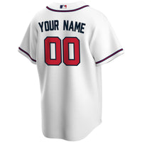 Atlanta Braves Baseball Jersey, White Sportswear Jersey Shirt, Lightweight Breathable Athletic Jersey, Casual Gift for Men, Style 3811556