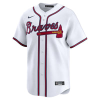 Atlanta Braves Baseball Jersey, White Sportswear Jersey Shirt, Lightweight Breathable Athletic Jersey, Casual Gift for Men, Style 202644542