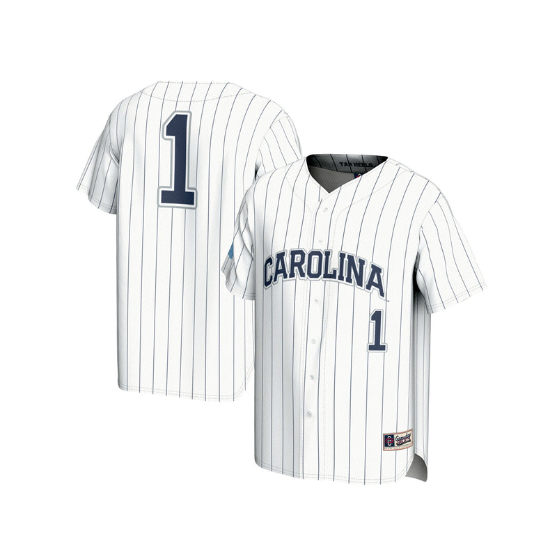North Carolina Tar Heels Baseball Jersey, Sportswear Jersey Shirt, Lightweight Breathable Athletic Jersey, Casual Gift for Men, Style 201241524