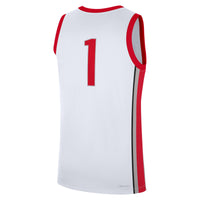 Ohio State Buckeyes Football Jersey, White Replica Home Sportswear Jersey Shirt, Lightweight Breathable Athletic Jersey, Casual Gift for Men